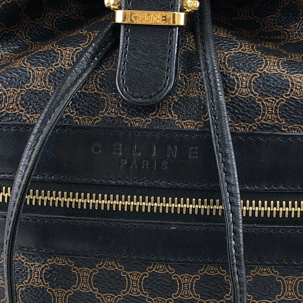 CELINE Macadam Backpack Black Vintage bbsdnb