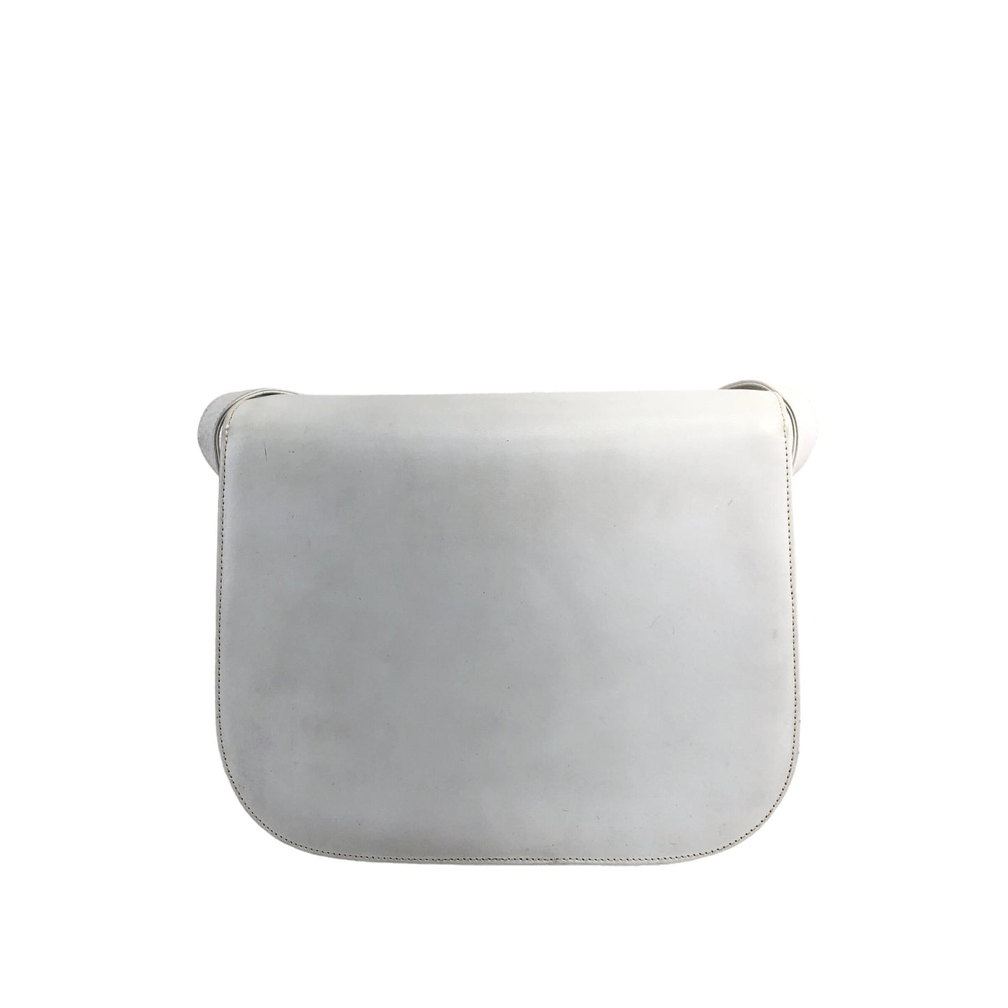 CELINE Horse Carriage Shoulder bag White Vintage tj6jzj