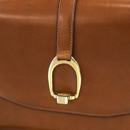 CELINE Triomphe Shoulder bag Camel Vintage jujrbn