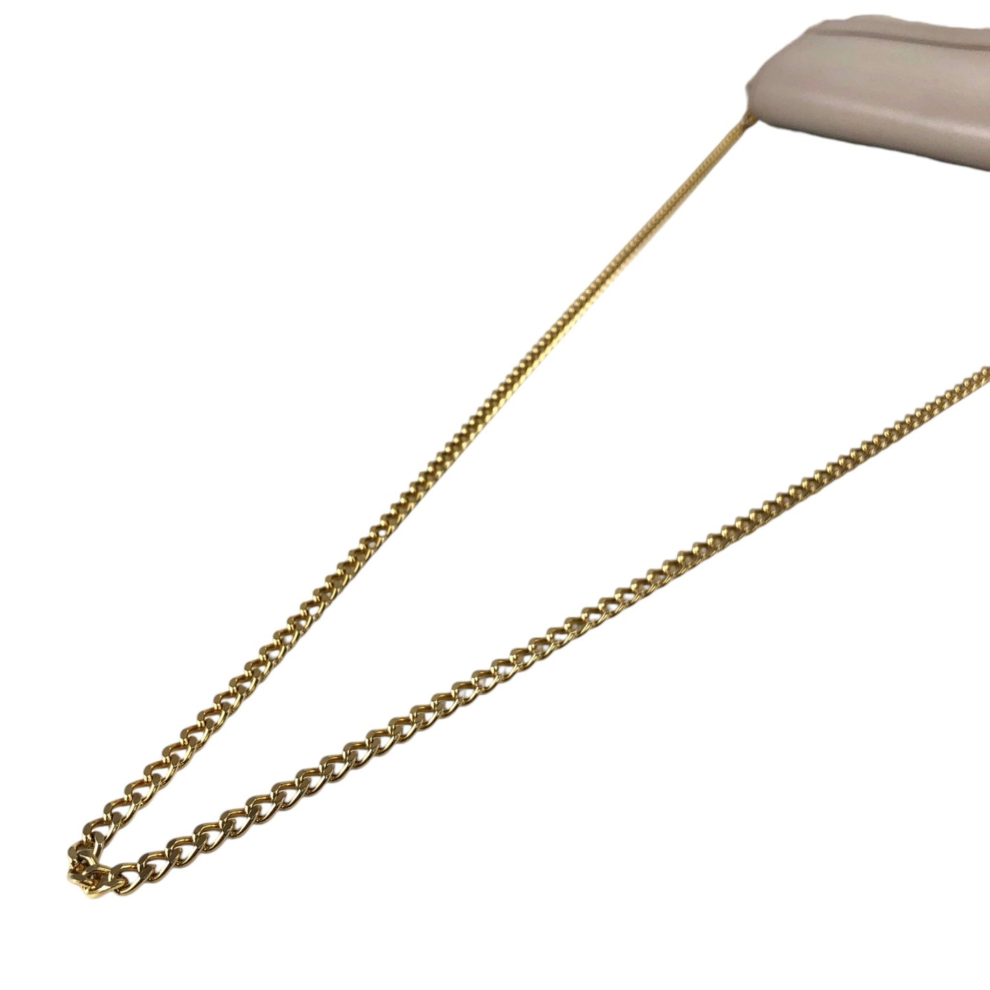 Christian Dior Logo Chain Shoulder bag Gray Vintage kynndd