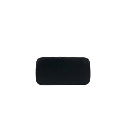 GUCCI GG Canvas Handbag Vanity bag Black Vintage px6678