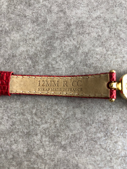 GUCCI Quartz Watch Gold 1800L Vintage c8zruy