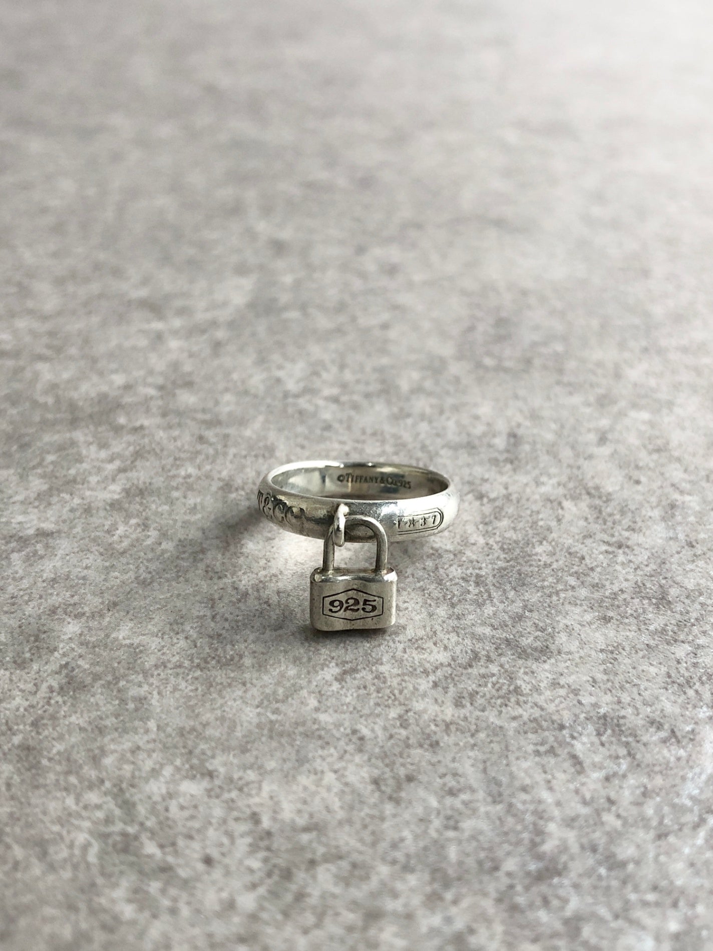 Tiffany & Co. Ring Silver Vintage nc57c7
