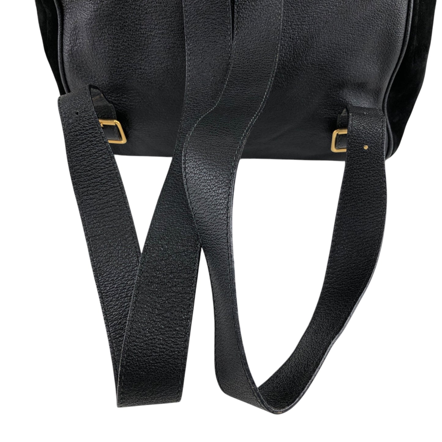 GUCCI Horse Bit Backpack Black Vintage h6pr8u