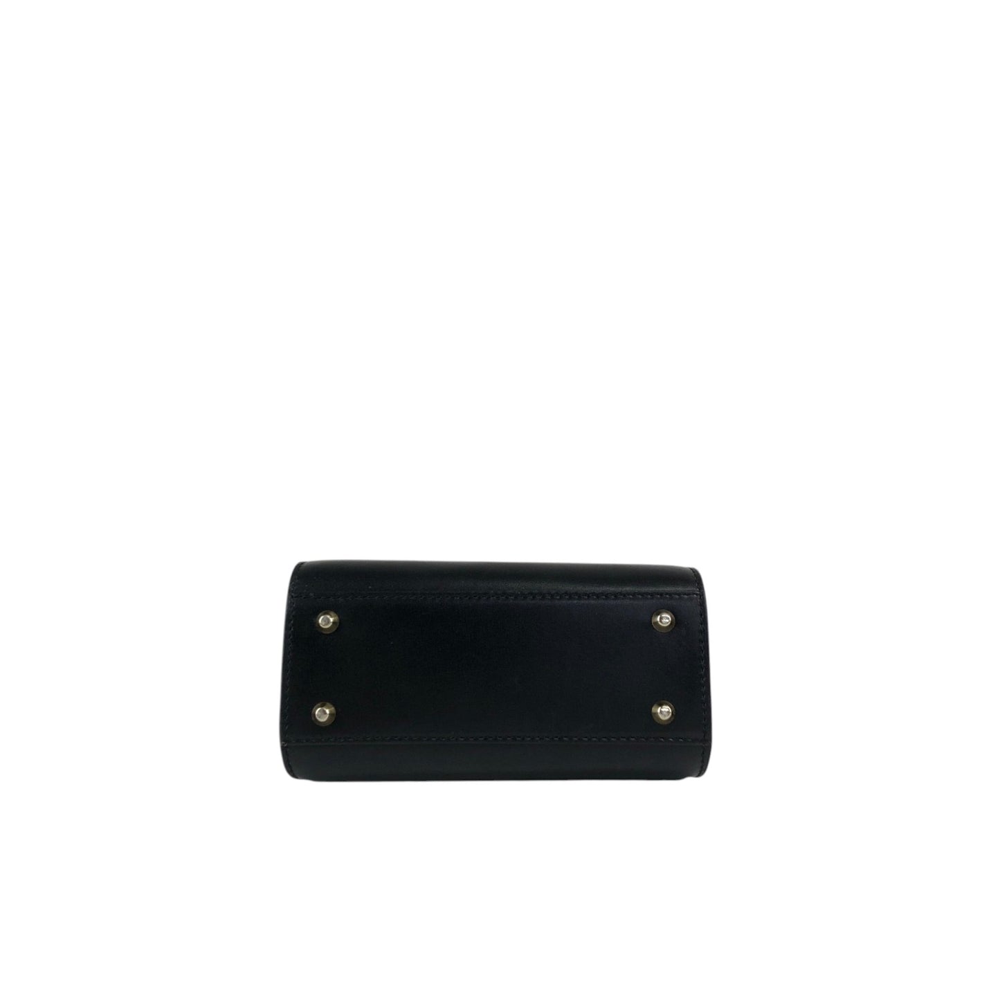Christian Dior Metal Clasp Minibag Two-way Handbag Shoulder bag Black Vintage hrxzwn