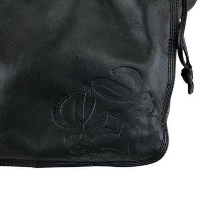 LOEWE Anagram Shoulder bag Black Vintage cdbjnf