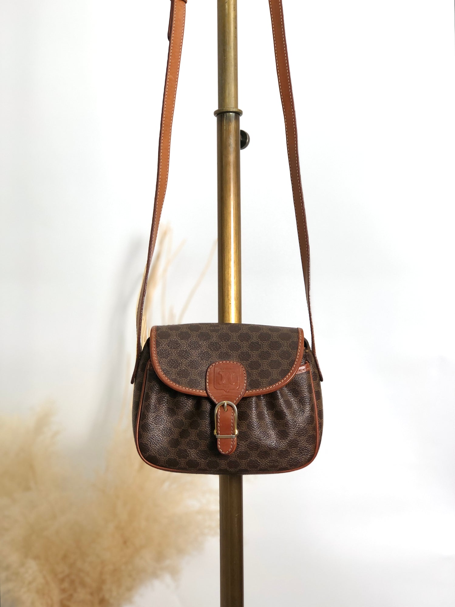 手元に在庫あり♡CELINE 膝上シャツドレス/ワンピース (CELINE