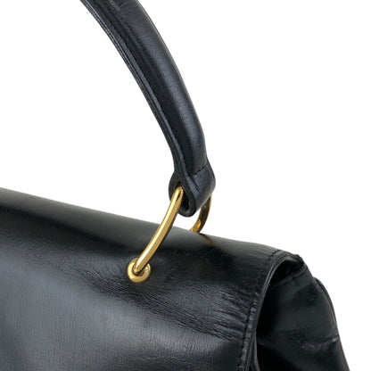 GIVENCHY Handbag Black Vintage vaswcb