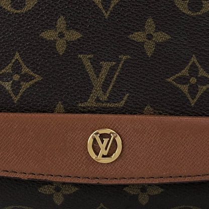 LOUIS VUITTON Monogram Shoulder bag Brown Vintage yz6dcp