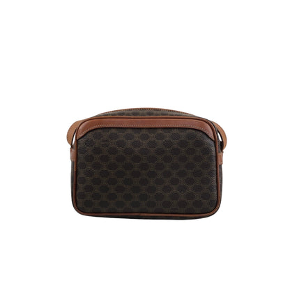 CELINE Macadam Blason Shoulder bag Brown Vintage v2cvc8