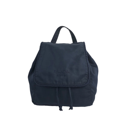 PRADA Logo Backpack Navy Vintage cd8bkb