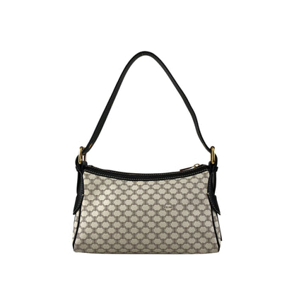 CELINE Macadam Triomphe Shoulder bag White Vintage frfffi