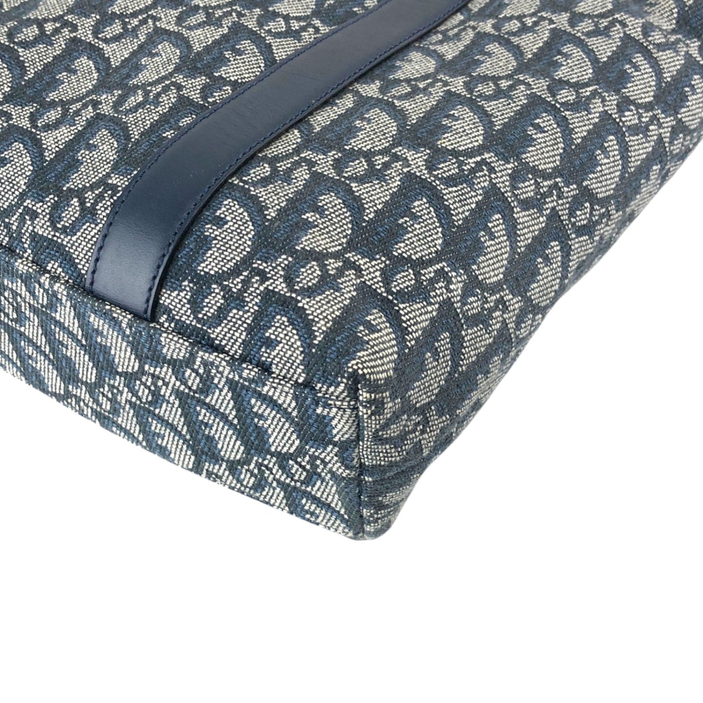 Christian Dior Trotter Totebag Navy Vintage ysuxts