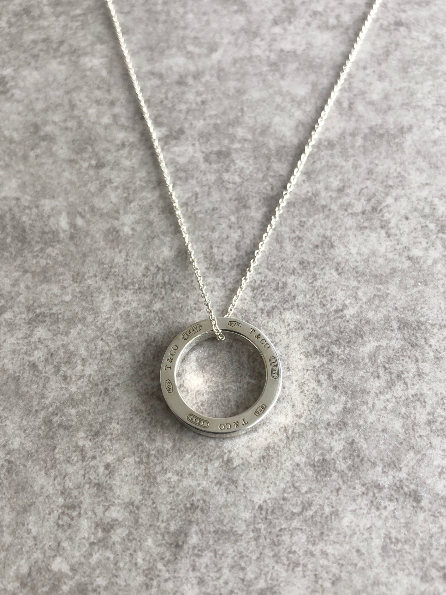 Tiffany & Co. SILVER925 Necklace Silver Vintage twdi2t