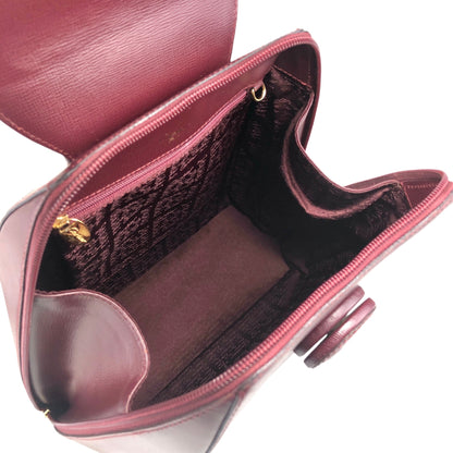 Cartier Turn Lock Backpack Bordeaux Vintage bzjsdj