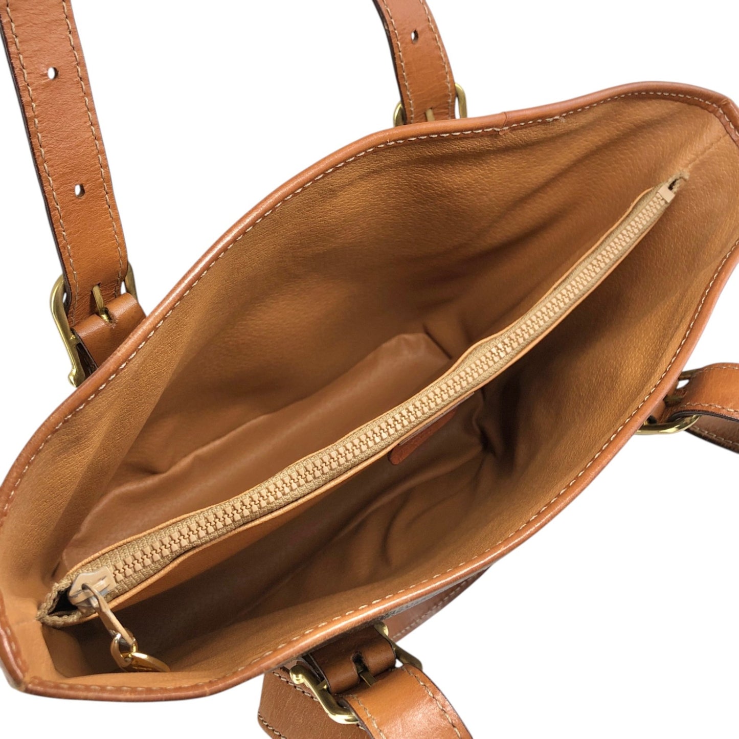 CELINE Macadam Blason Handbag Totebag Brown Vintage kyi4km