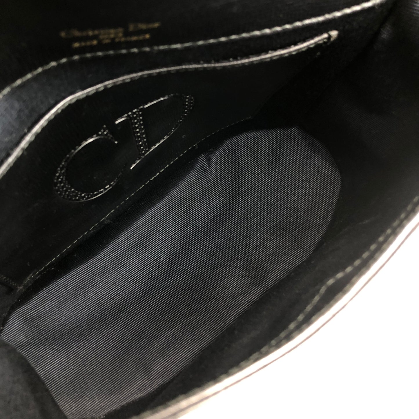 Christian Dior 標誌肩背包 黑色 復古 amkc48