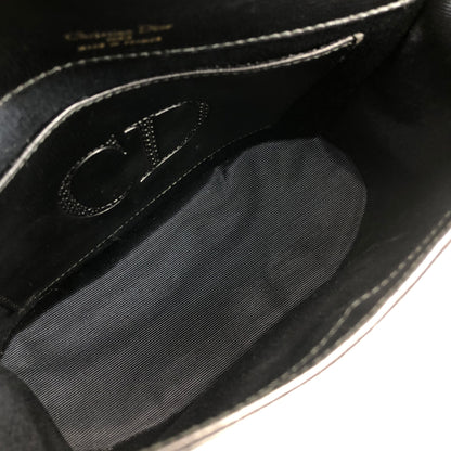 Christian Dior 標誌肩背包 黑色 復古 amkc48