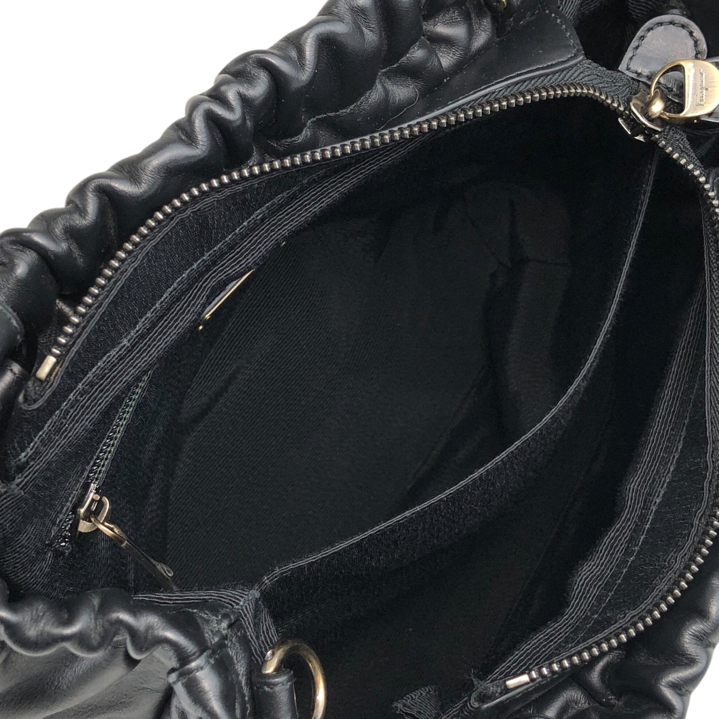 Salvatore Ferragamo Vala 兩用包 手提包 肩背包 黑色 復古 ax3kha
