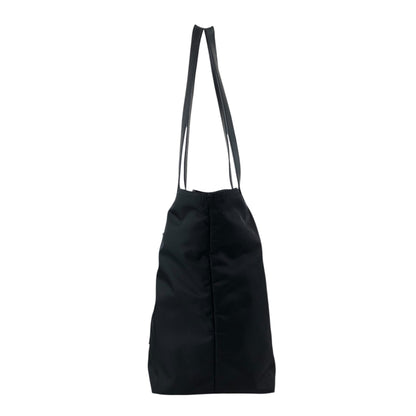 PRADA Tessuto Triangle Logo Totebag Black Vintage 3zhhwr