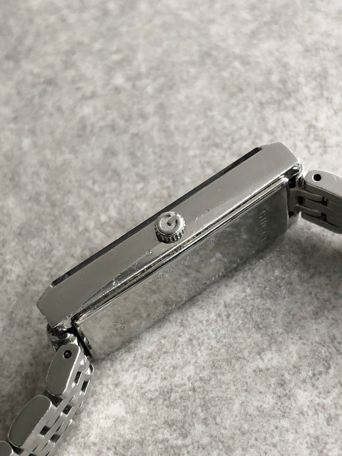 GUCCI Watch Silver 127.5 Vintage inj62x