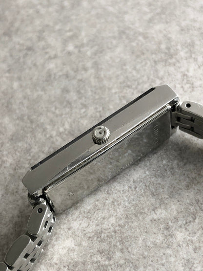 GUCCI Watch Silver 127.5 Vintage inj62x