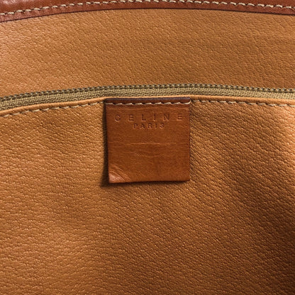CELINE Macadam Blason Handbag Totebag Brown Vintage g8hnuw