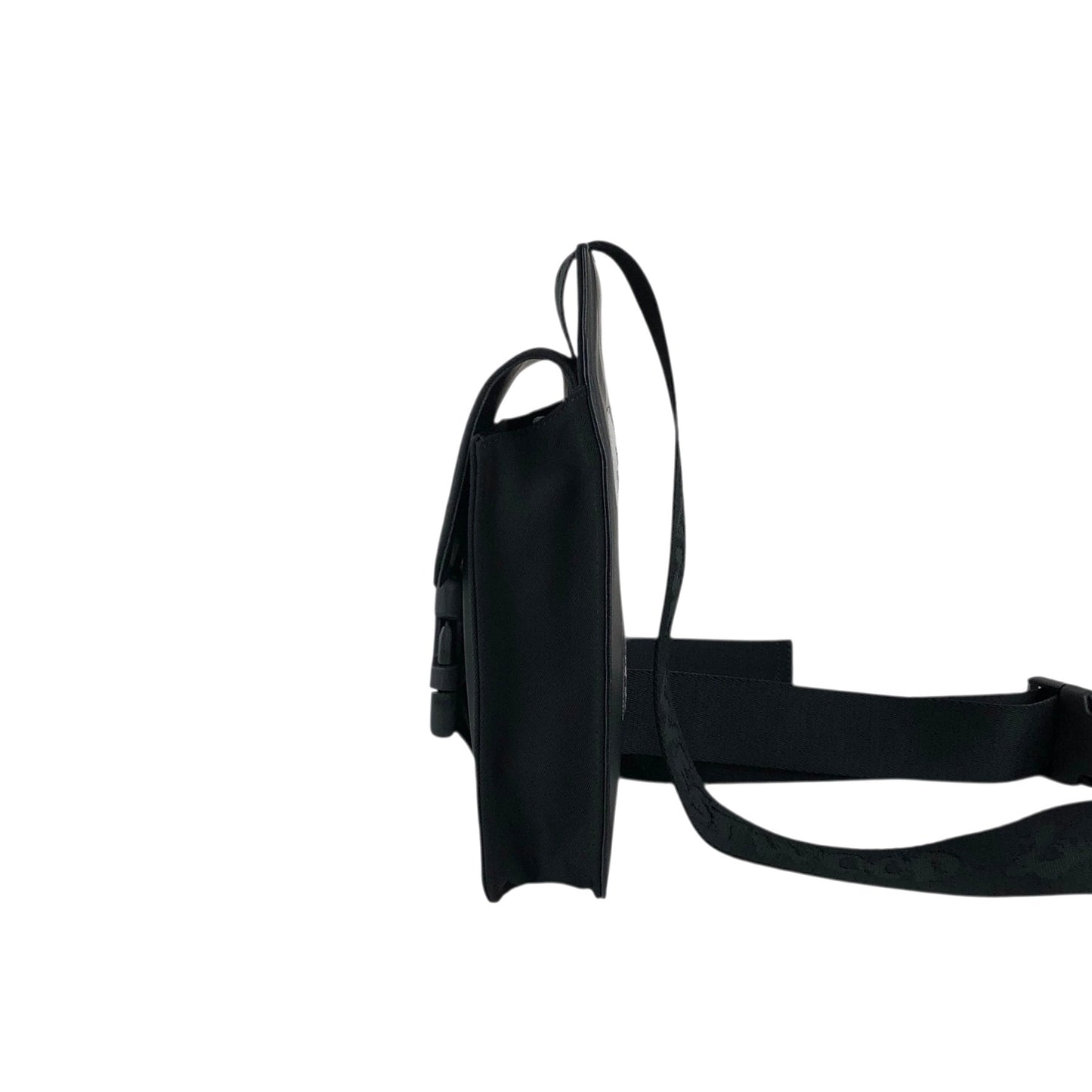 Vivienne Westwood Front Buckle Shoulder bag Black Vintage menukg