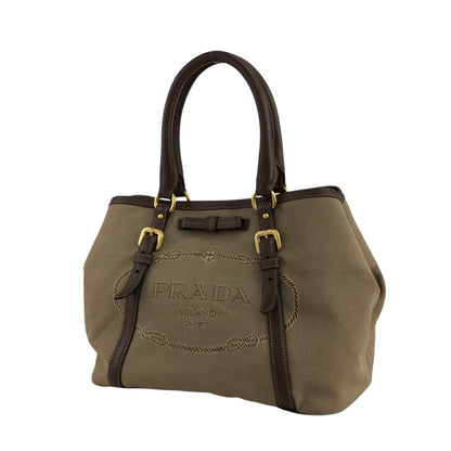 PRADA 標誌手袋 棕色 復古 7avgyx