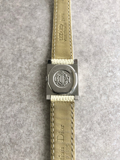 Christian Dior Watch Beige Vintage ekdwbj