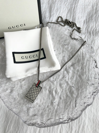 GUCCI Necklace Silver Vintage vvpsmd
