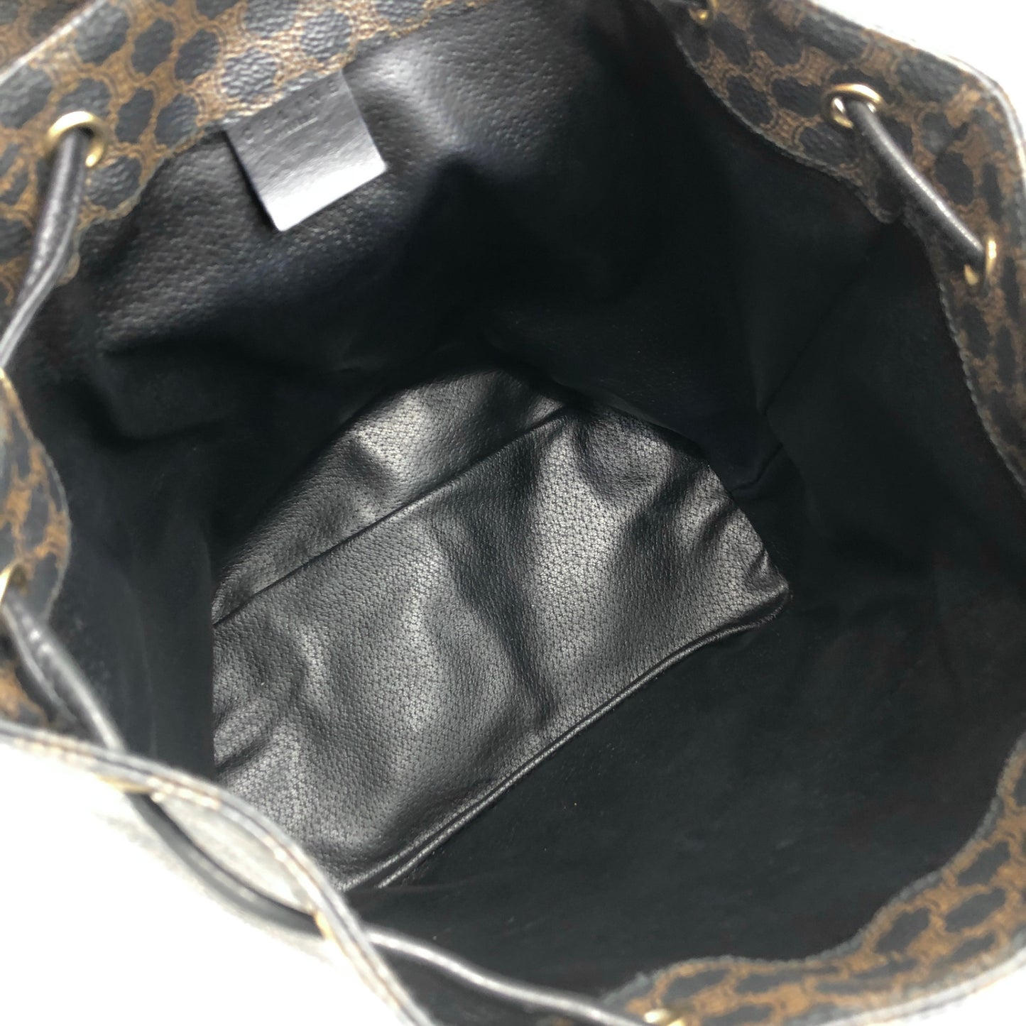 CELINE Macadam Backpack Black Vintage bbsdnb