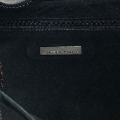 Bottega Veneta Intrecciato Handbag Hobobag Black 10500 105264NE Vintage xsmh56