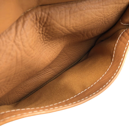 CELINE Blason Handbag Camel Vintage d6g4j8