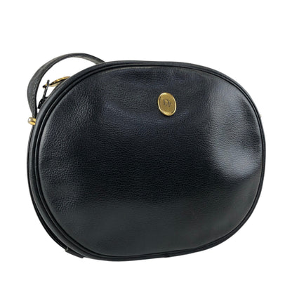 Christian Dior Logo Shoulder bag Black Vintage txbb5d