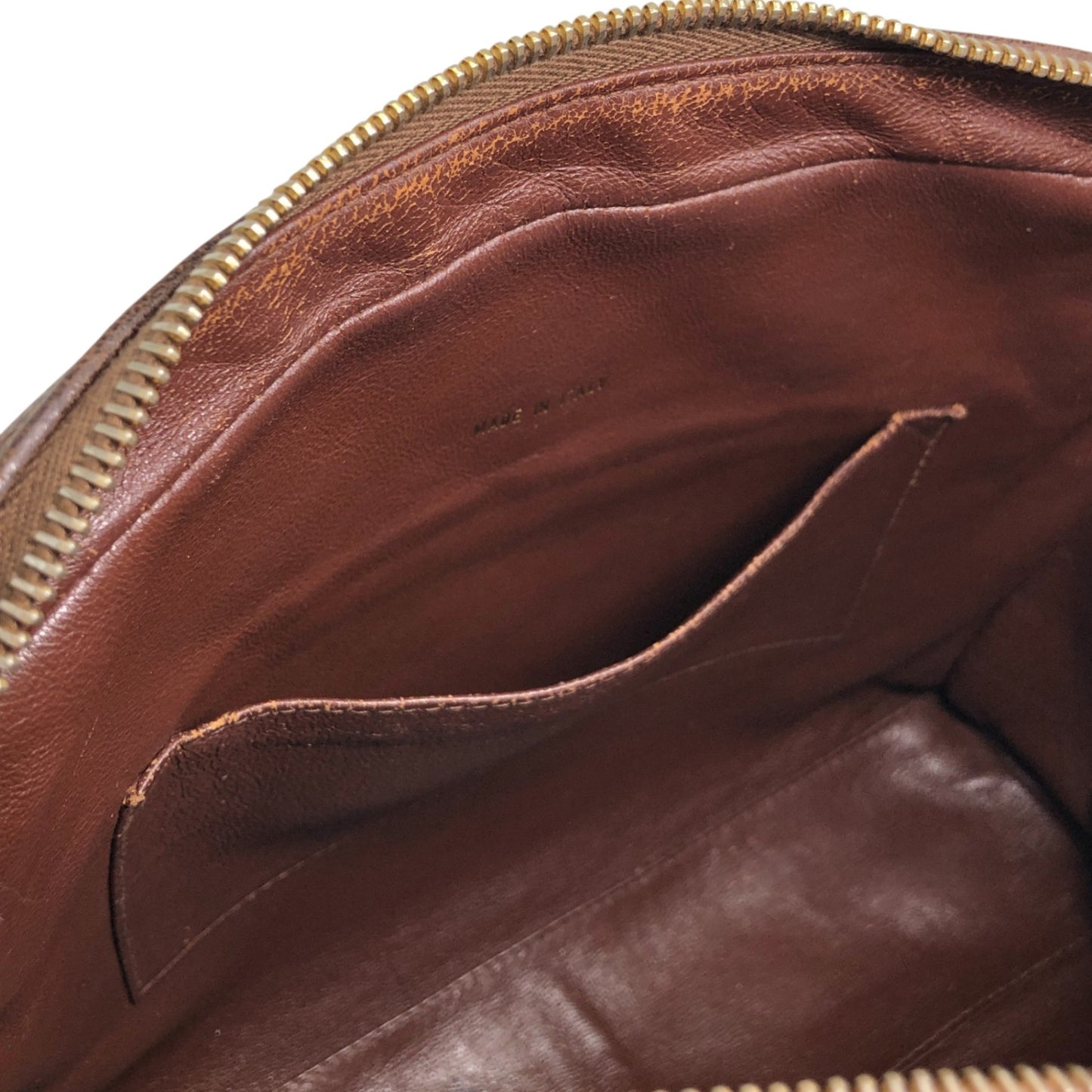 CHANEL Matelasse Coco Mark Shoulder bag Brown Vintage 4u7hig