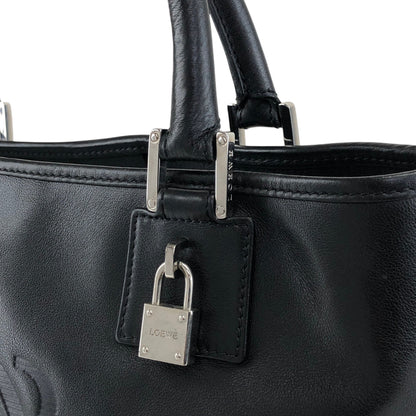 LOEWE Anagram Totebag Black Vintage hyrmur