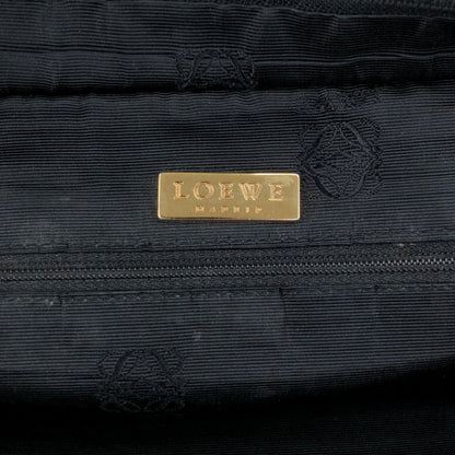 LOEWE Amazona28 Anagram Handbag Boston bag Black Vintage bda233