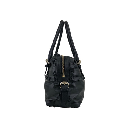 GUCCI Handbag Black Vintage ns25kt