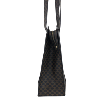 CELINE Macadam Shoulder bag Totebag Black Vintage dyyxs8