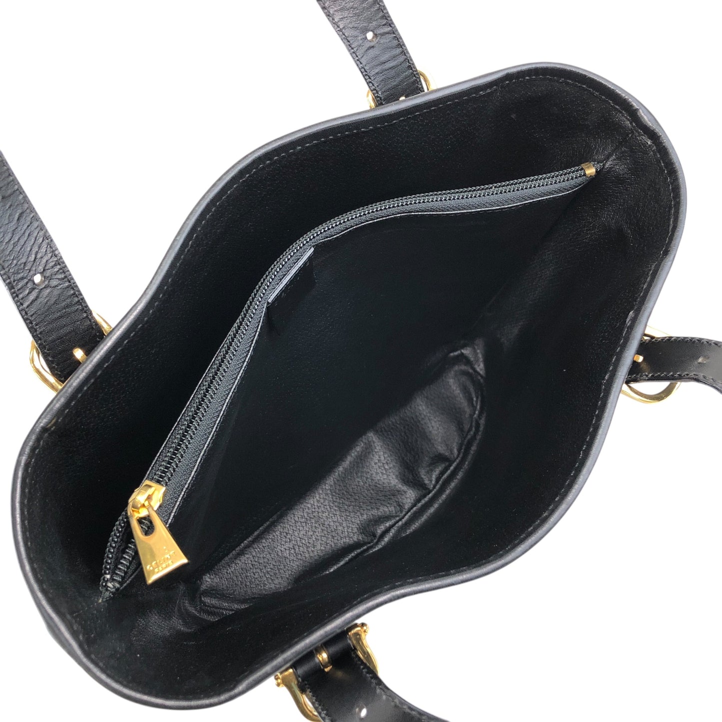 CELINE Macadam Blason Totebag Black Vintage cay5vs