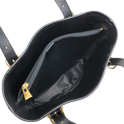 CELINE Macadam Blason Totebag Black Vintage cay5vs