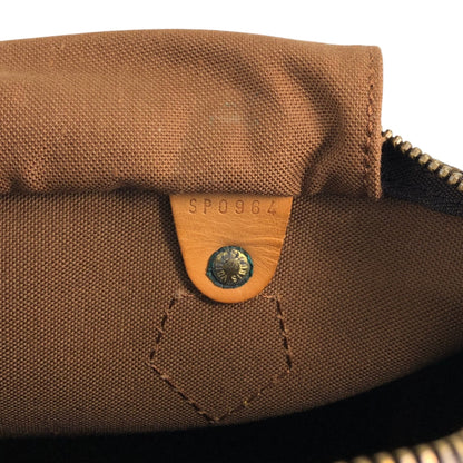 LOUIS VUITTON Monogram Small Boston bag Handbag Brown Vintage u4jnak