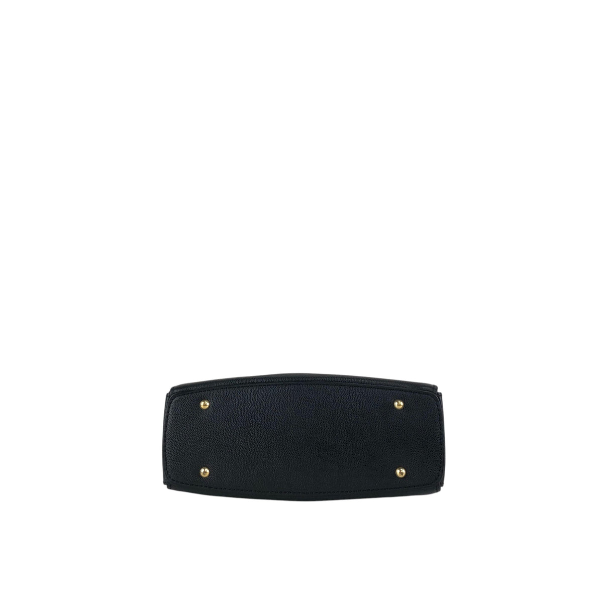 CELINE Gancini Shoulder bag Black Vintage y386id