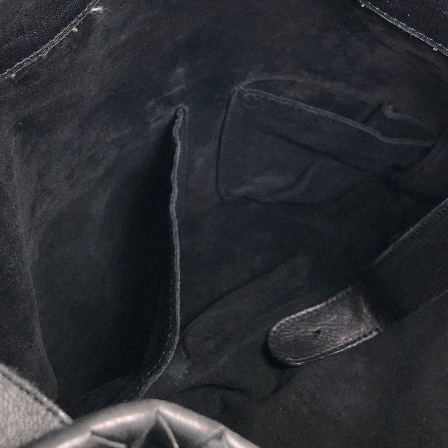 Bottega Veneta Intrecciato Shoulder bag Black Vintage e8ihib