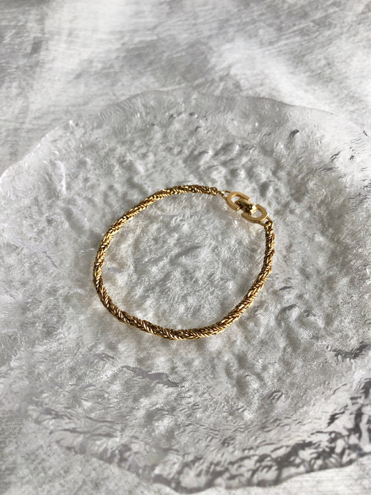 Christian Dior Bracelet Gold Vintage pft8gw