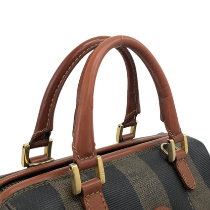 FENDI Pecan Two-way Small Boston bag Shoulder bag Brown Vintage wcnfzp