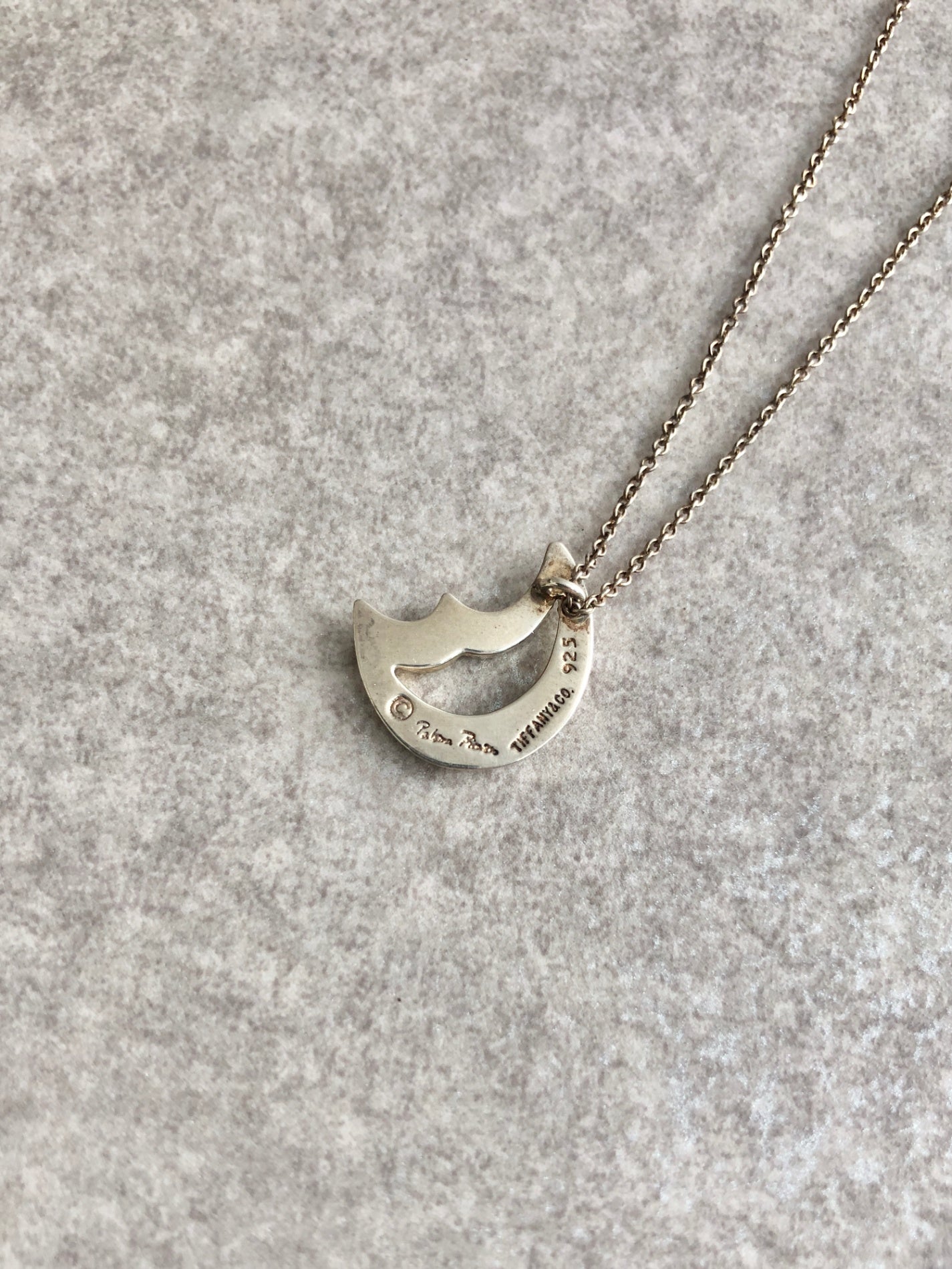 Tiffany & Co. Necklace Silver SILVER925 Vintage nzd3wu