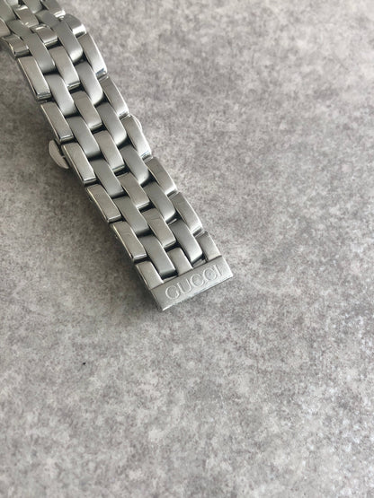 GUCCI Quartz Watch Silver 5500L Vintage ug2nyp