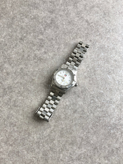 TAG Heuer Quartz Watch Silver Professional 200 wk1311 Vintage j455hr